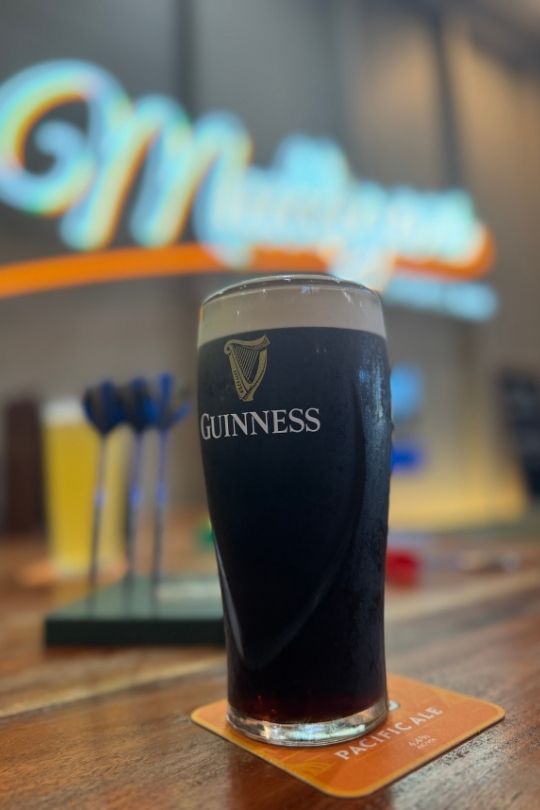 Fresh Guinness At Muligans Sports Bar